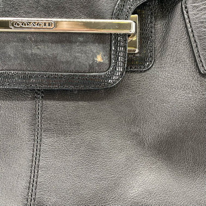 Black COACH messenger