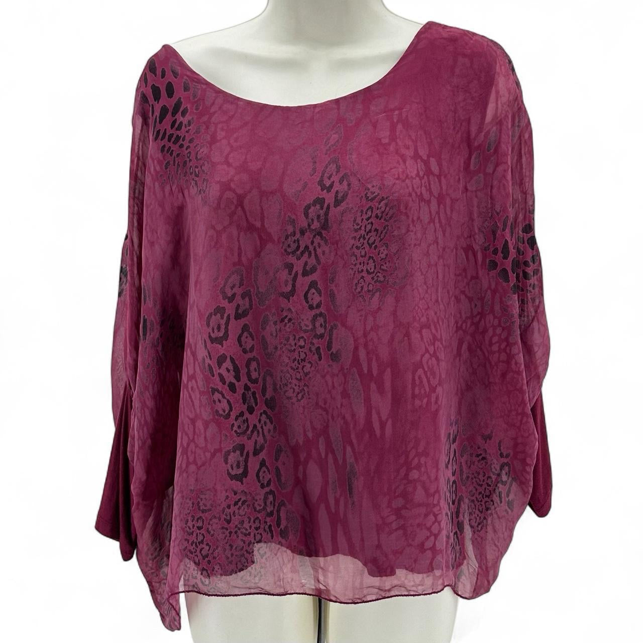 Size L trueblood collective Silk Shirt