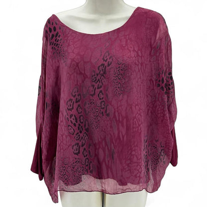 Size L trueblood collective Silk Shirt