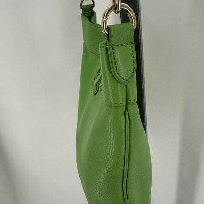 Lime Green TORY BURCH Leather Pebbeled Leather Cross-body