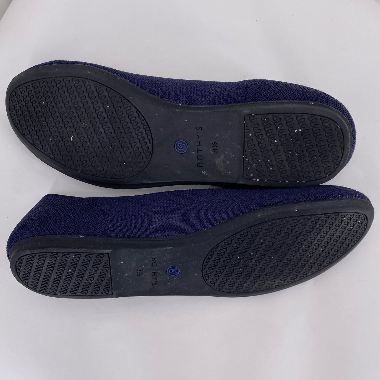 Navy W Shoe Size 8.5 ROTHY'S Flats