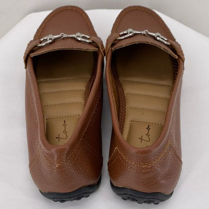 DARK TAN W Shoe Size 7.5 ME TOO Loafer