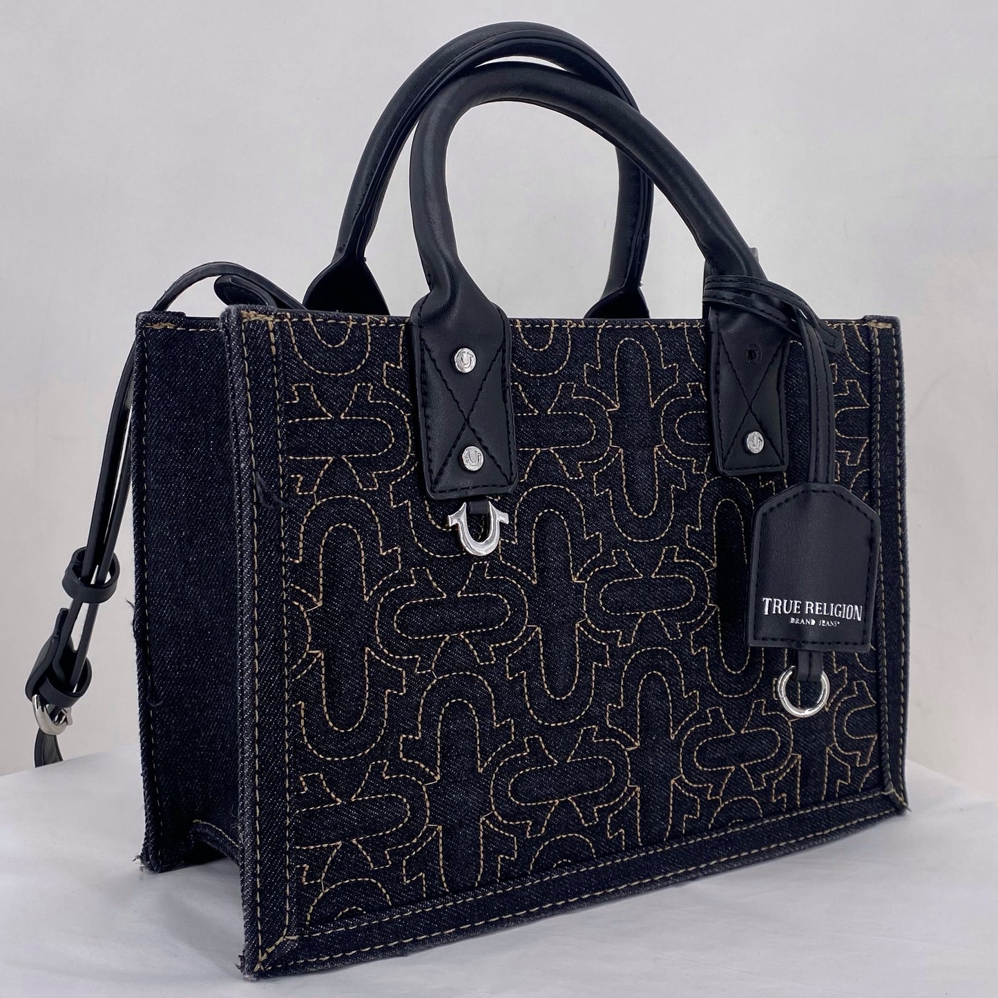 DARK BLUE TRUE RELIGION Cross-body