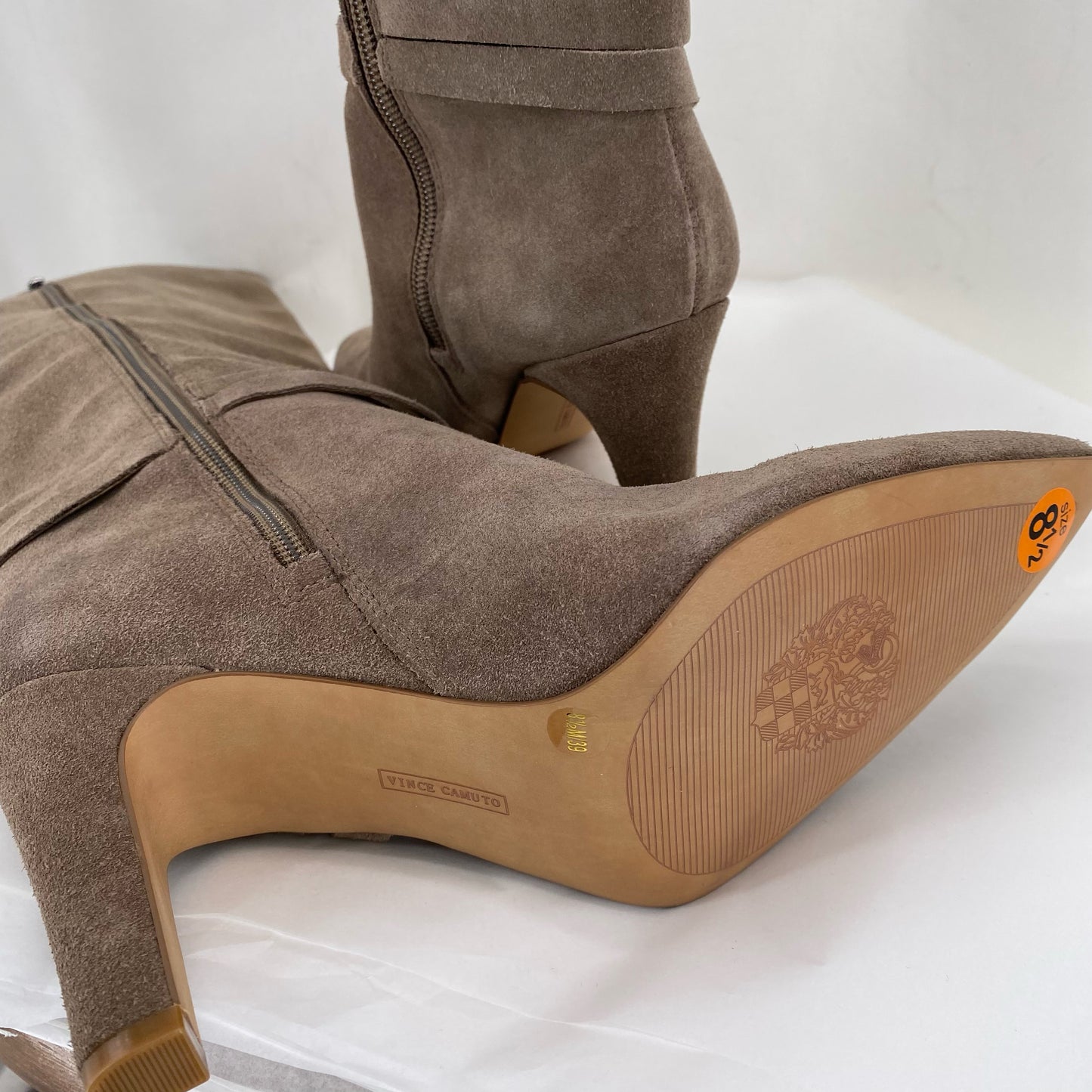 Taupe W Shoe Size 8.5 VINCE CAMUTO Boots
