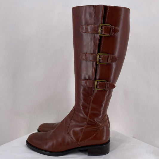 BROWN W Shoe Size 8 ECCO Boots