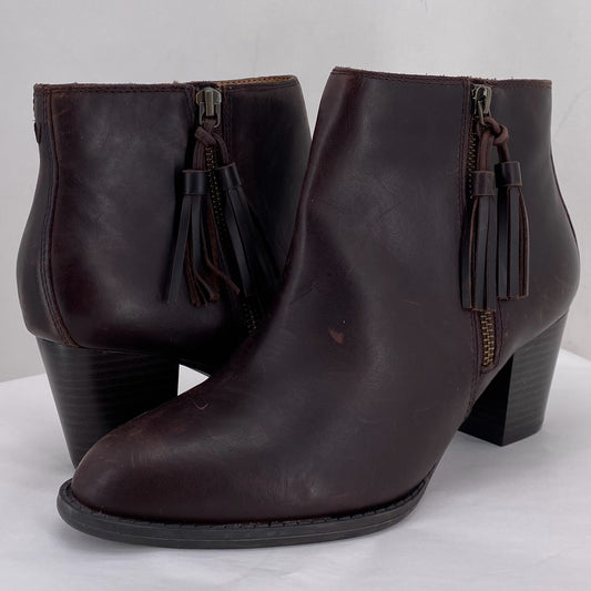 BROWN W Shoe Size 8 VIONIC Boots