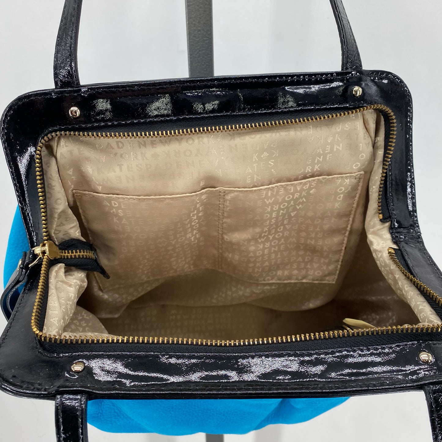 DARK AQUA KATE SPADE Leather Shoulder Bag