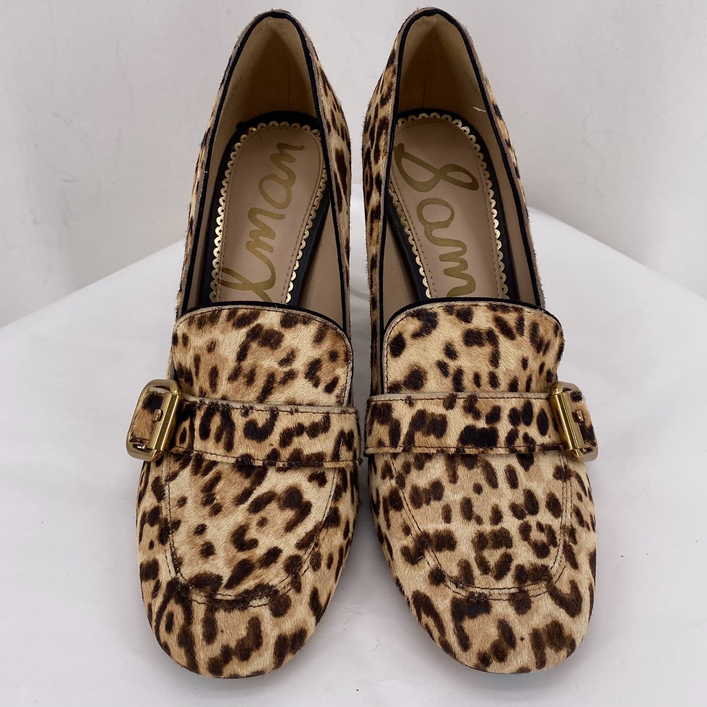 BROWN W Shoe Size 7.5 SAM EDDELMAN Heels