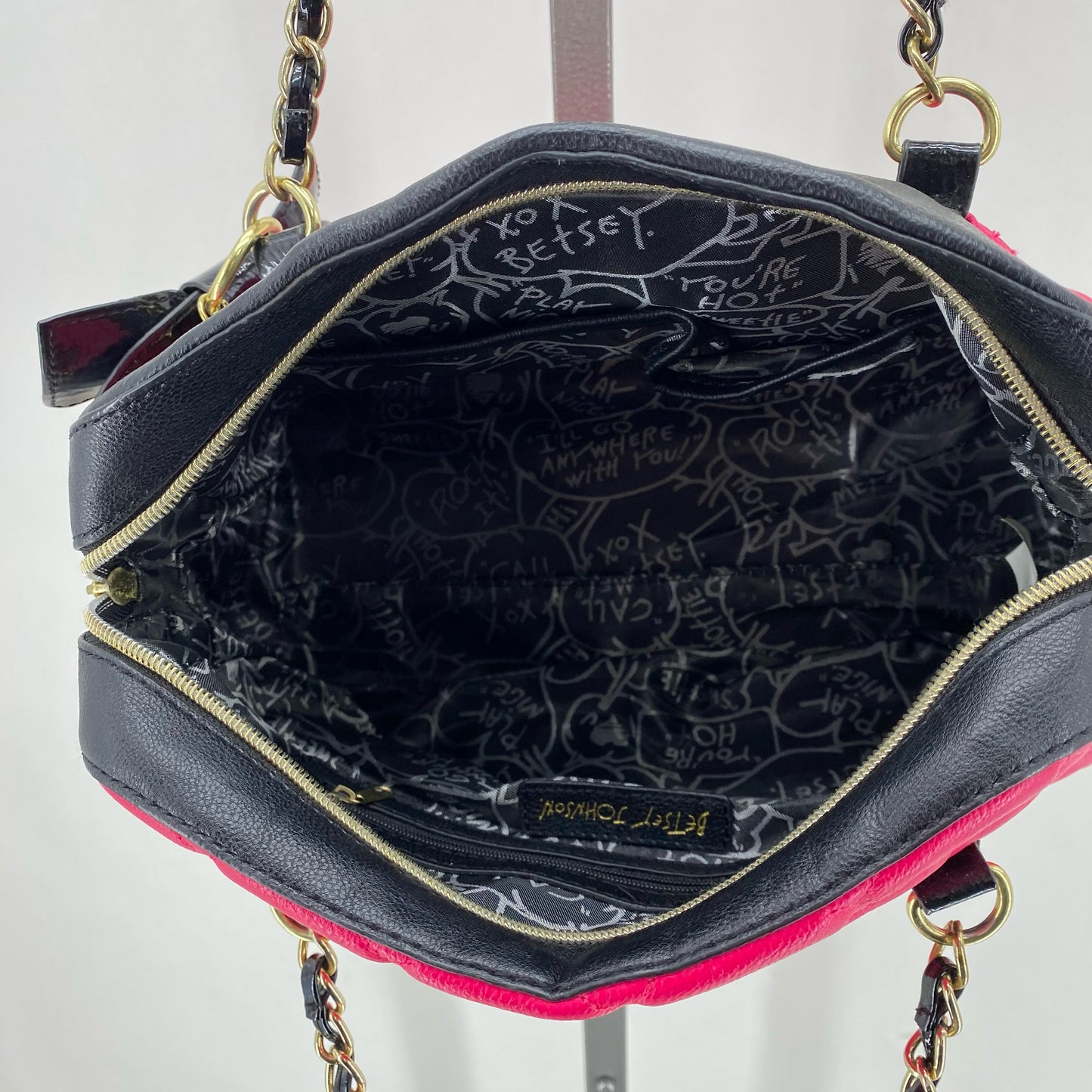 Pink BETSEY JOHNSON Shoulder Bag