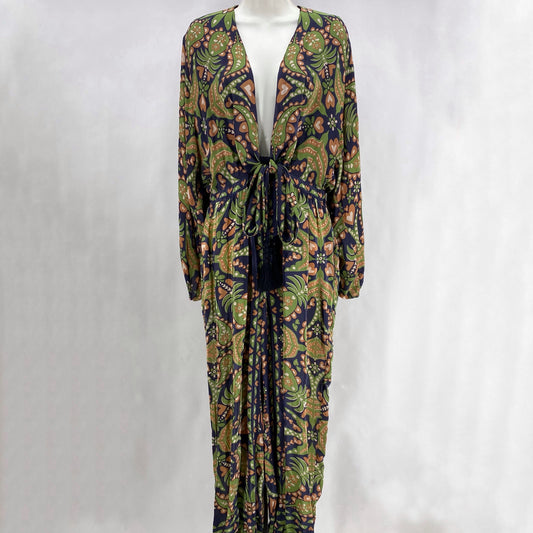 Size M FARM FOR ANTHROPOLOGIE FLOWERS ROMPER