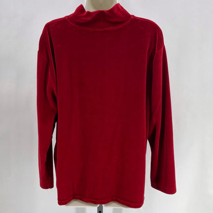 Size 1X-2X Lauren Velour Shirt