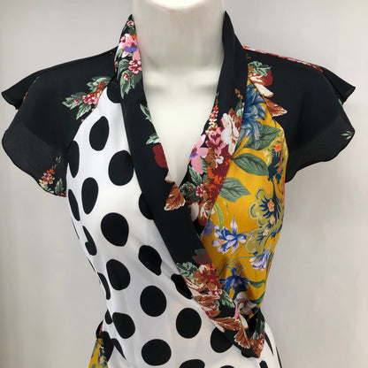 Size M ZARA WOMAN Polka Dot Dress