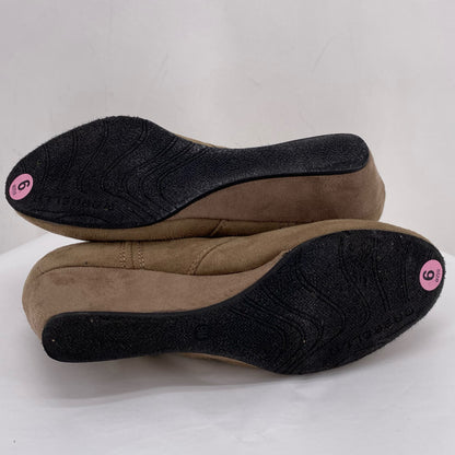 BROWN W Shoe Size 9 MARBELLA shooties/booties