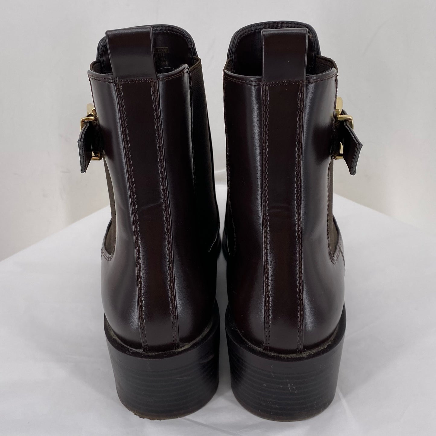 BROWN W Shoe Size 40 ZARA Boots