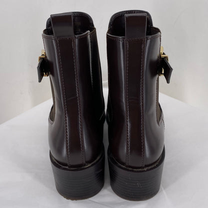 BROWN W Shoe Size 40 ZARA Boots