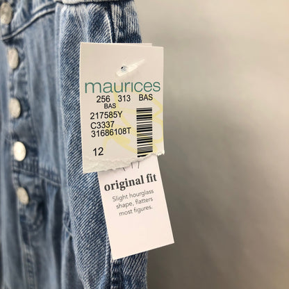 Size 12 MAURICES Denim Skirt