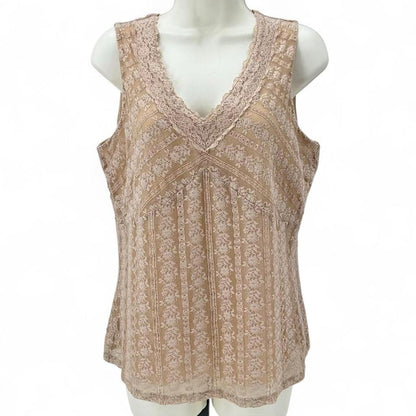 Size M J JILL Lace Shirt