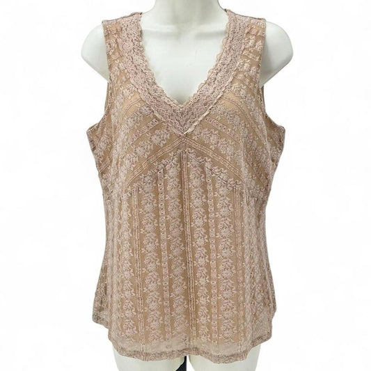 Size M J JILL Lace Shirt