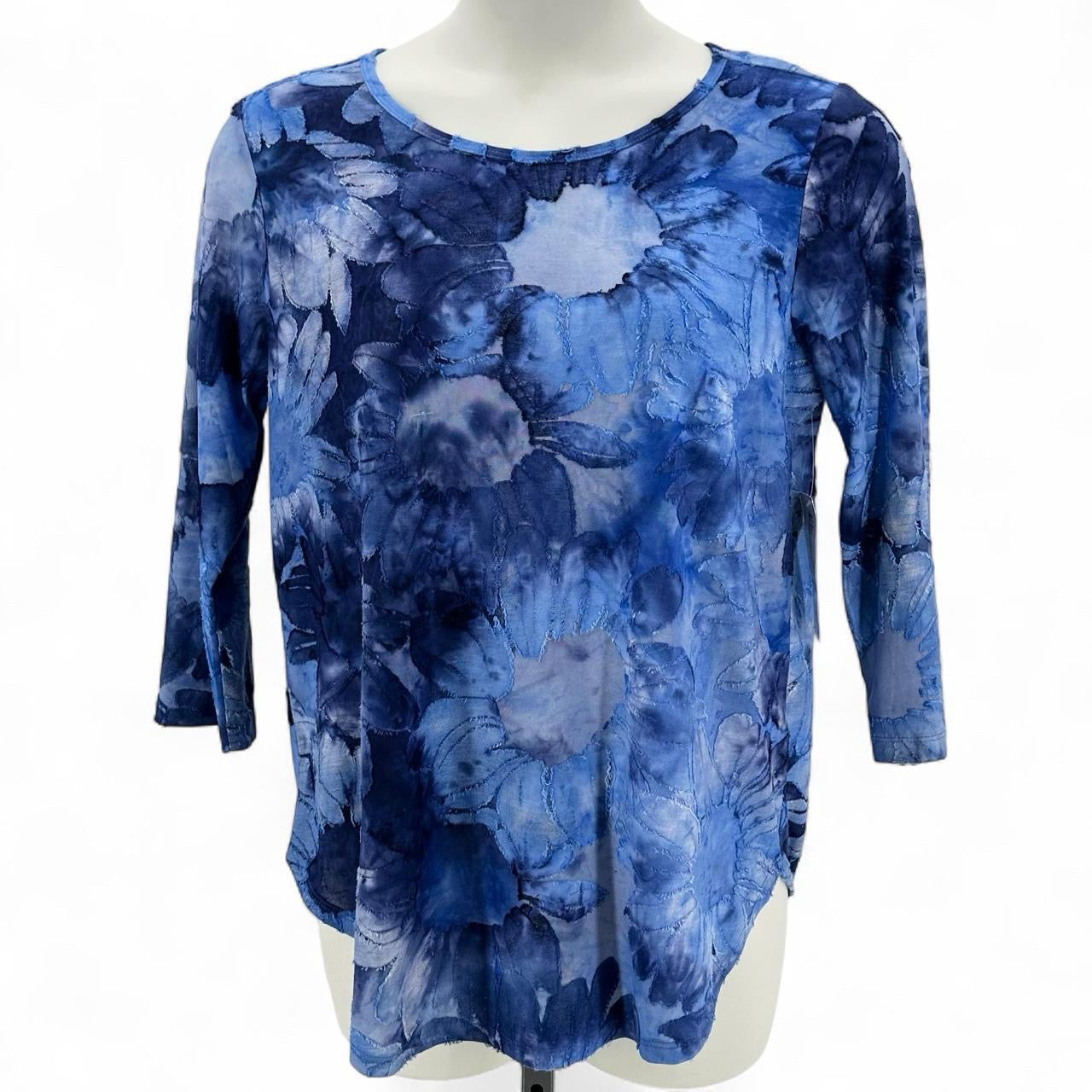Size L KAREN KANE FLOWERS Shirt