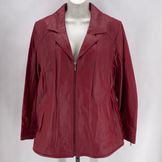 Size XL d&co Leather Coat