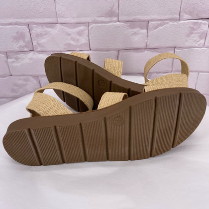 Tan W Shoe Size 7.5 CUSHIONAIRE Sandals