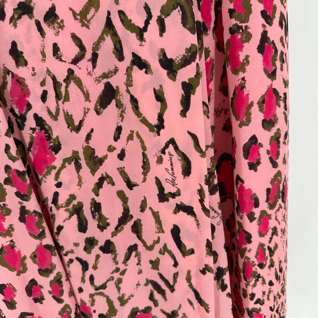 Size 6 Carolina Herrera Animal Print Skirt
