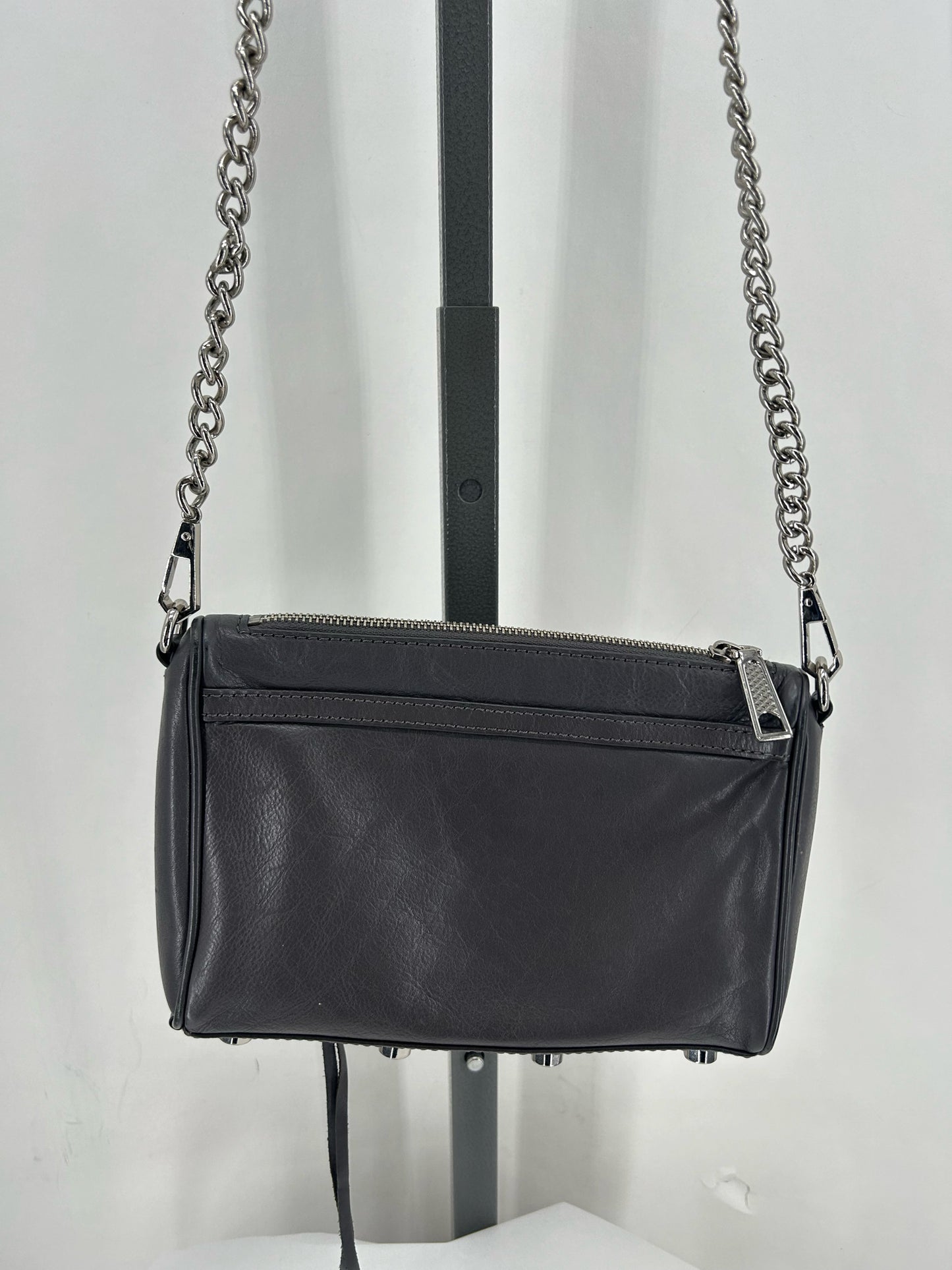 DARK GRAY Rebecca Minkoff Leather Cross-body