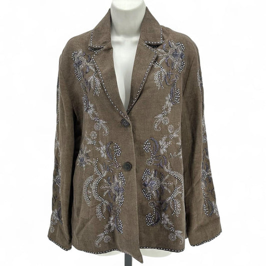 Size S ZARA FLOWERS Jacket