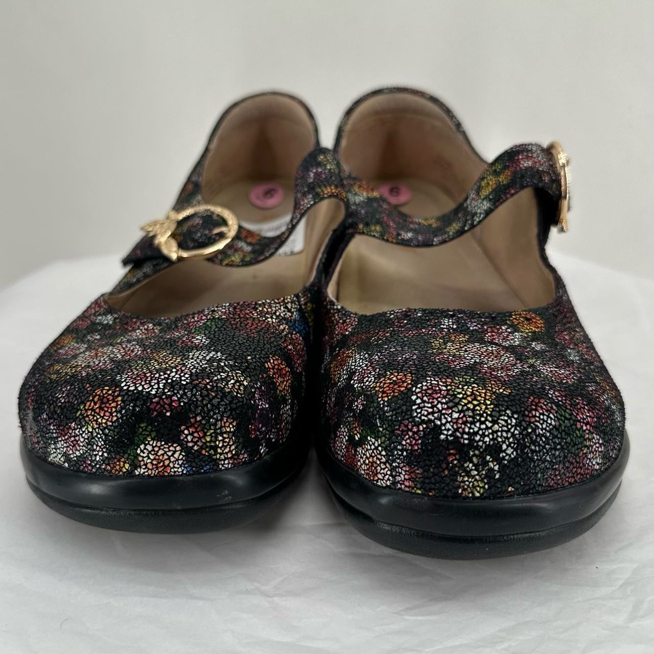 Black W Shoe Size 40 ALEGRIA Flats