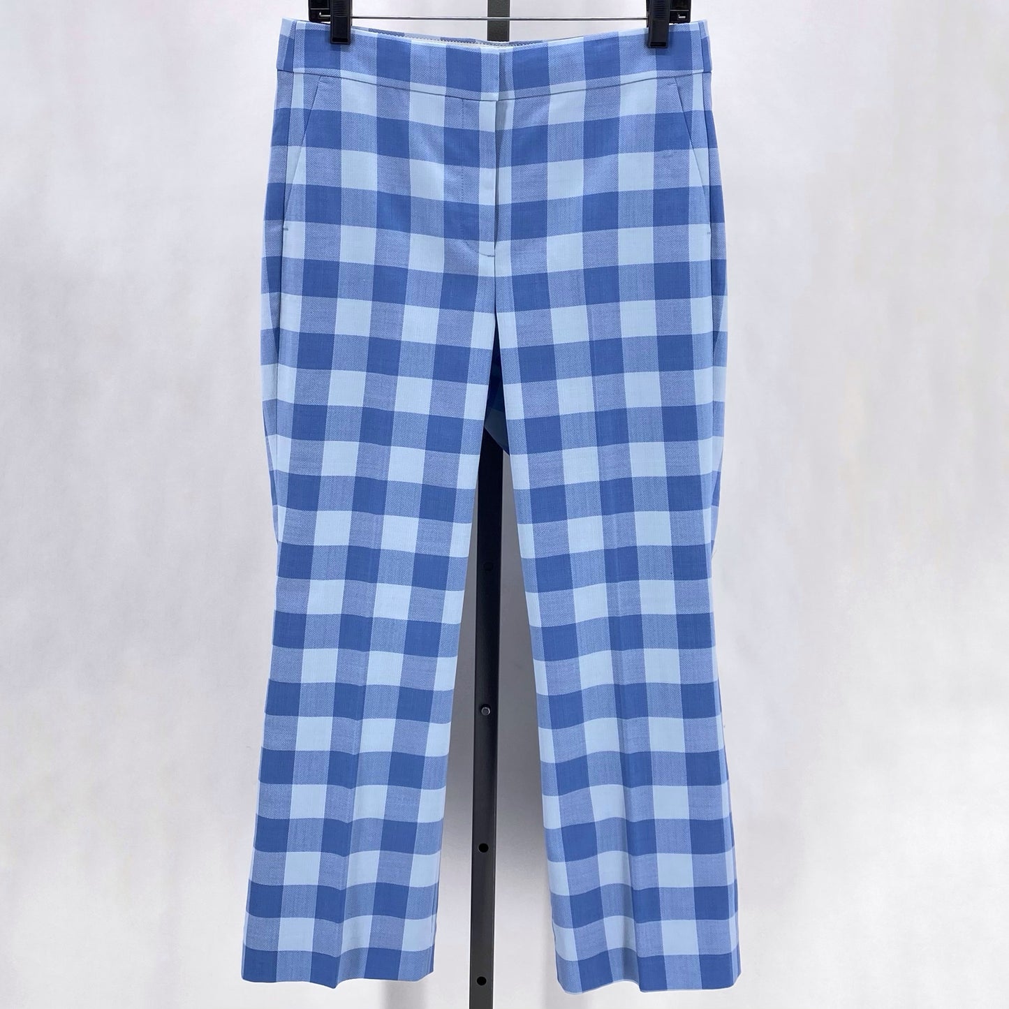 Size 8 J CREW Checkered Pants