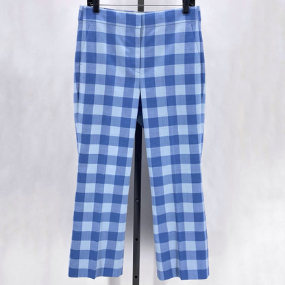 Size 8 J CREW Checkered Pants