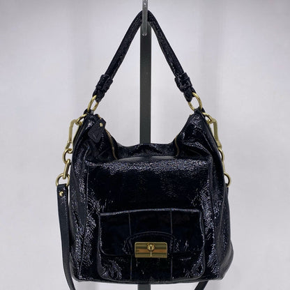 Black COACH Leather Shoulder Bag