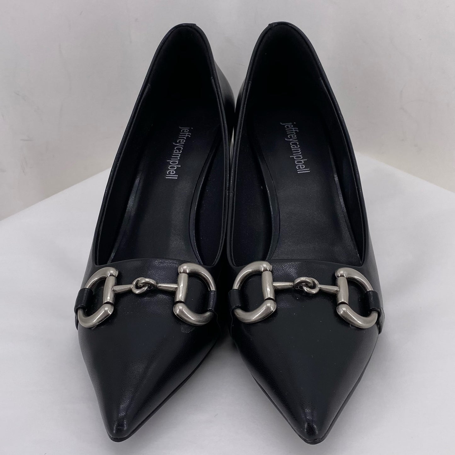 Black W Shoe Size 8 JEFFREY CAMPBELL Pumps