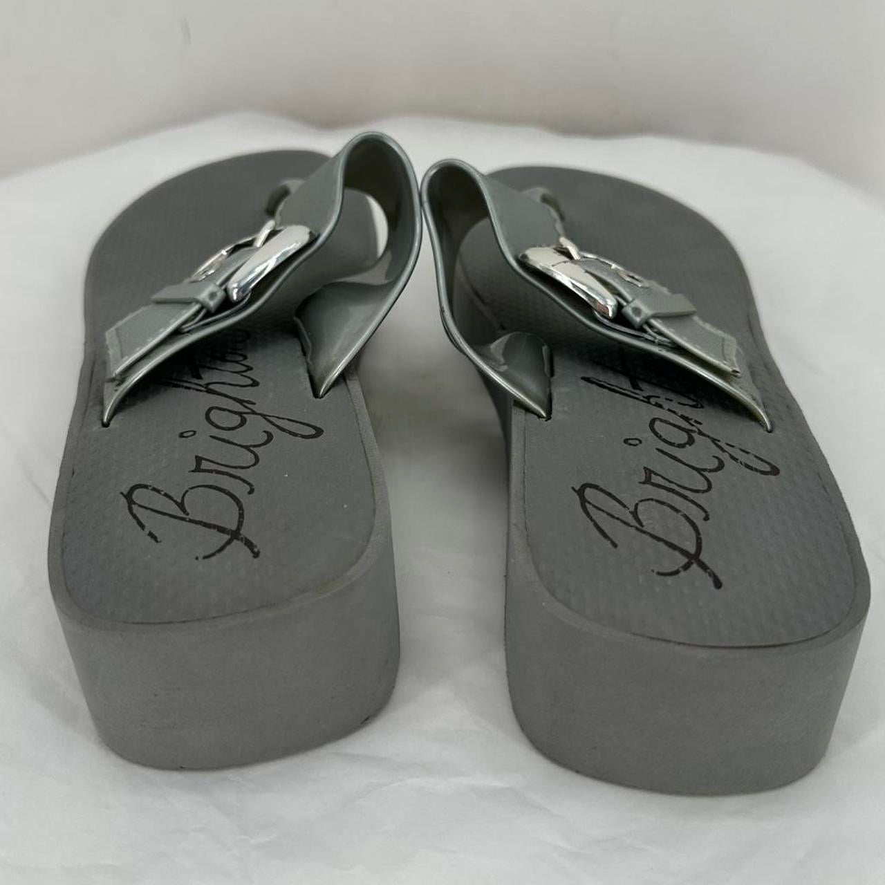 Gray W Shoe Size 9 BRIGHTON Sandals