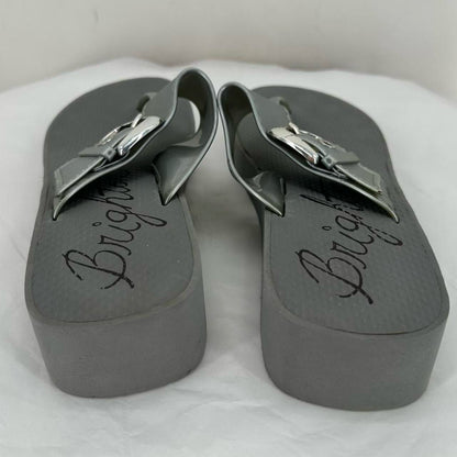 Gray W Shoe Size 9 BRIGHTON Sandals