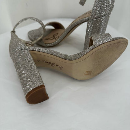 GOLD W Shoe Size 5.5 SAM EDDELMAN Heels