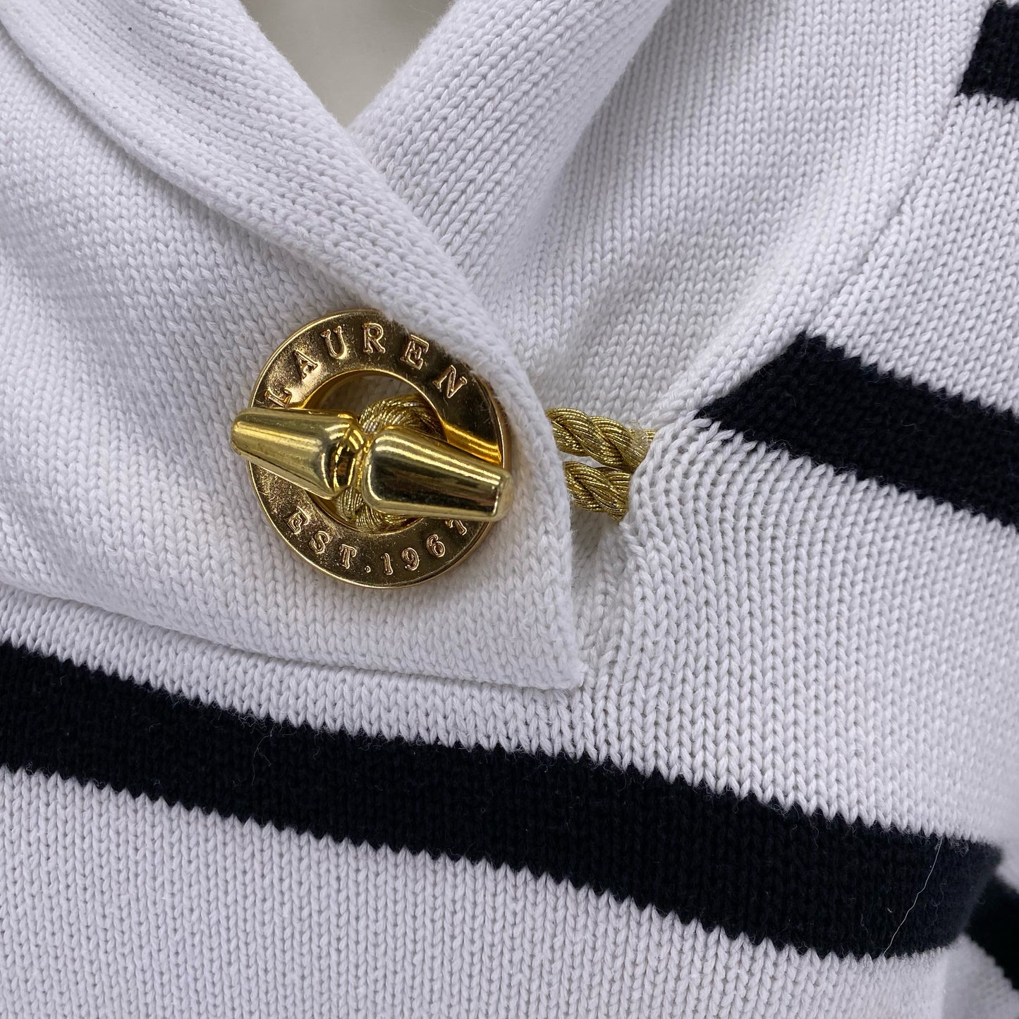 Size L RALPH LAUREN Stripe Sweater