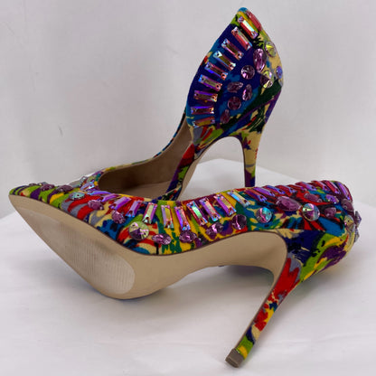 Multi-Color W Shoe Size 8 STEVE MADDEN Heels
