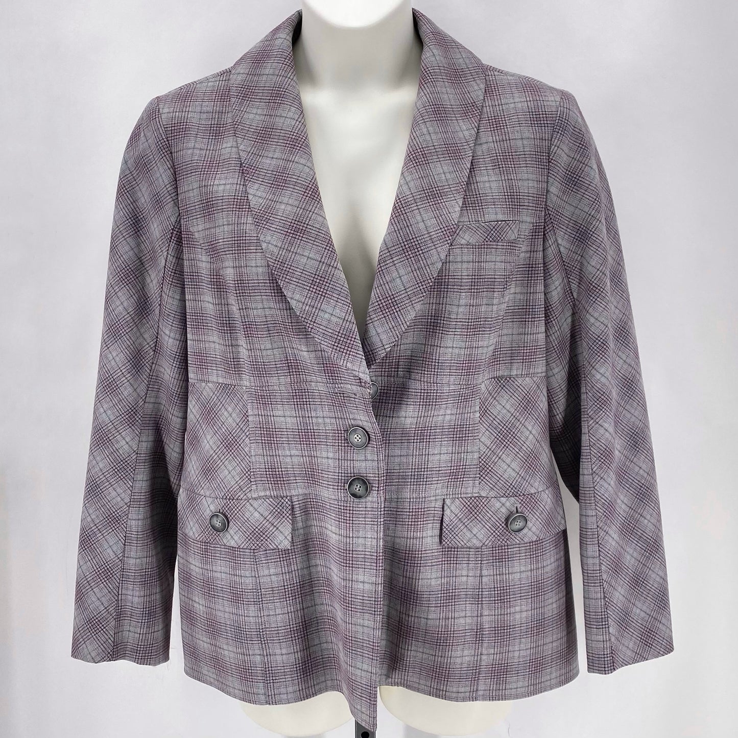 Size 16 CARLISLE Plaid Jacket