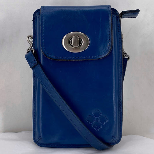 Royal Blue PATRICIA NASH Leather Cross-body
