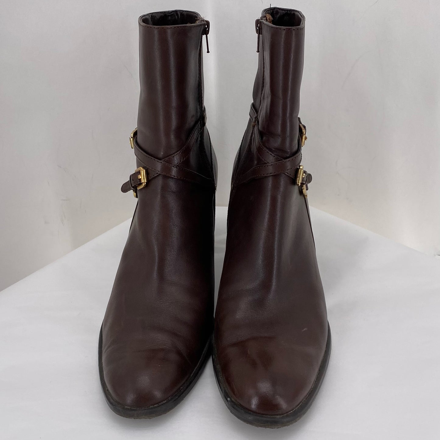 CHOCOLATE W Shoe Size 9.5 ETIENNE AIGNER Boots