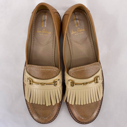 Tan W Shoe Size 8 SAM EDDELMAN Loafer