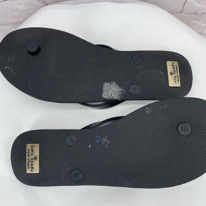 Black W Shoe Size 7/8 KATE SPADE Sandals