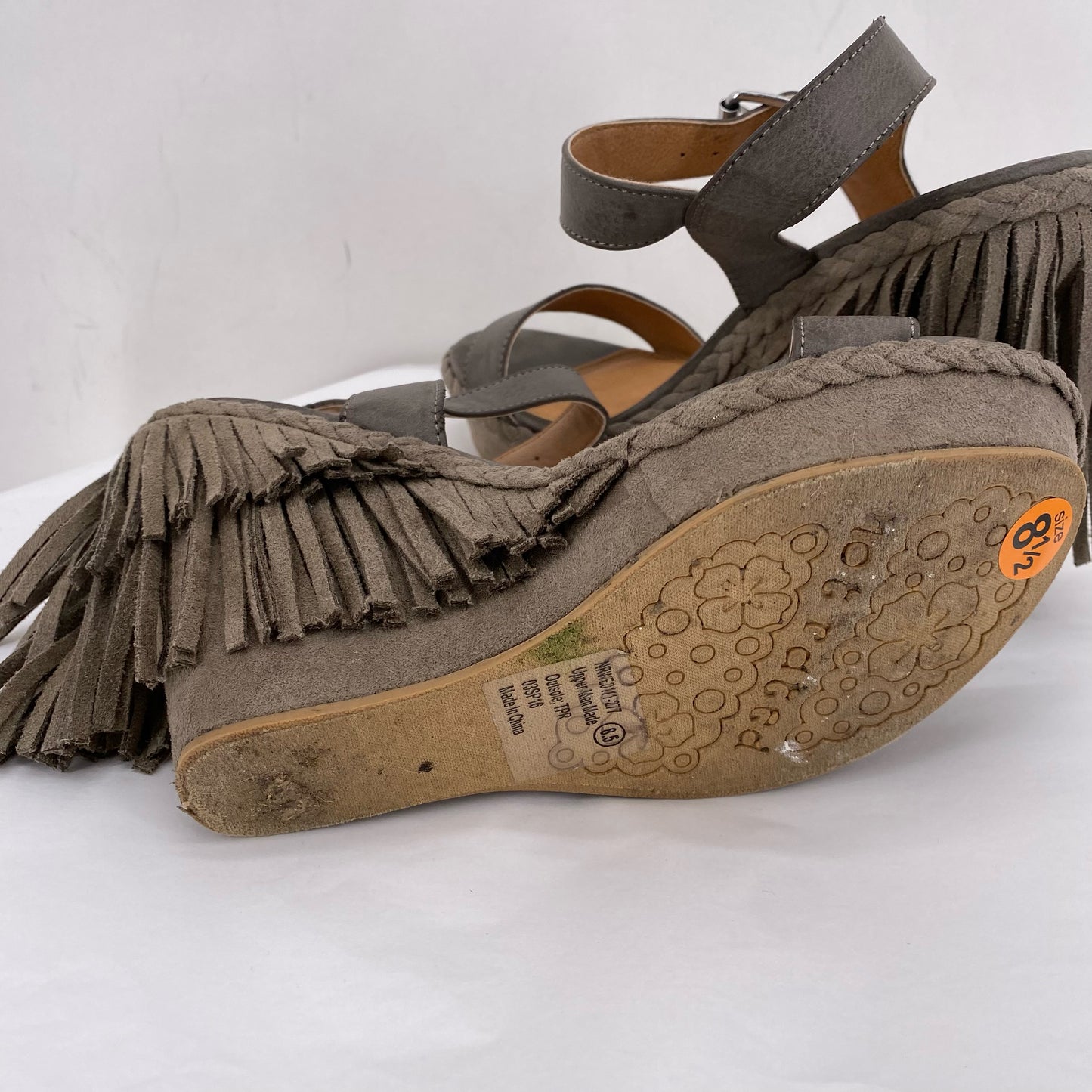 DARK TAUPE W Shoe Size 8.5 NOT RATED Wedge
