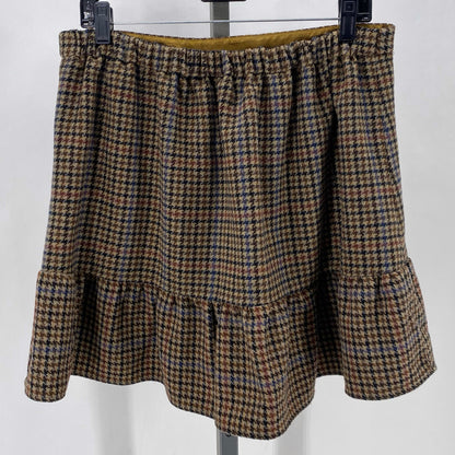 Size 14 J CREW Houndstooth Skirt