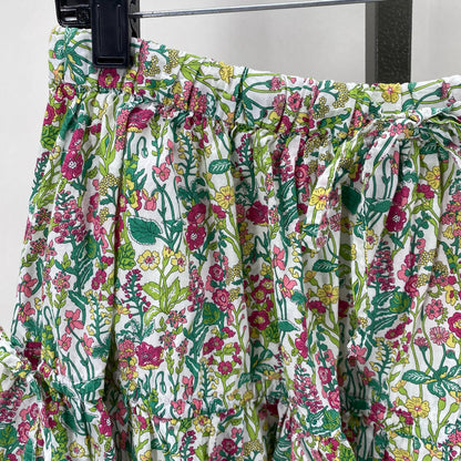 Size S J CREW Floral Skirt