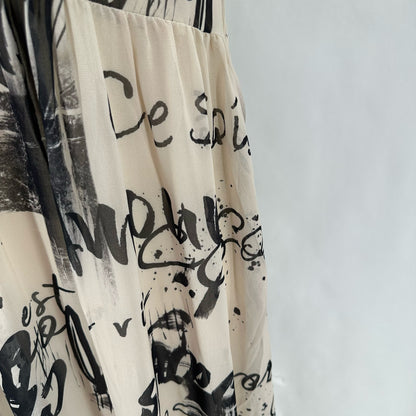 Size 8 MINT VELVET WRITING Dress