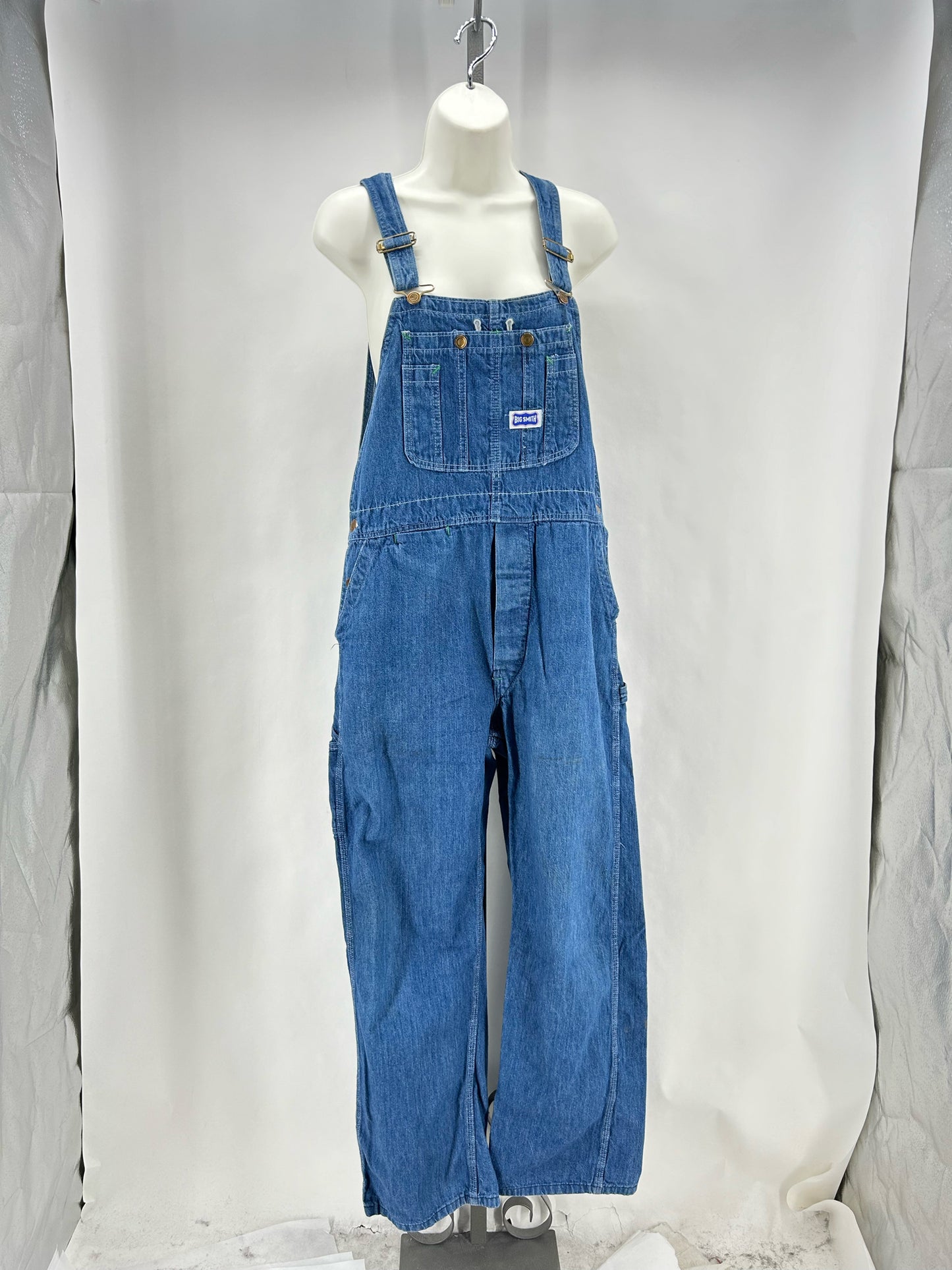 Size L BIG SMITH Denim Overalls