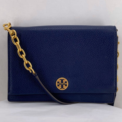 Navy TORY BURCH Leather Cross-body