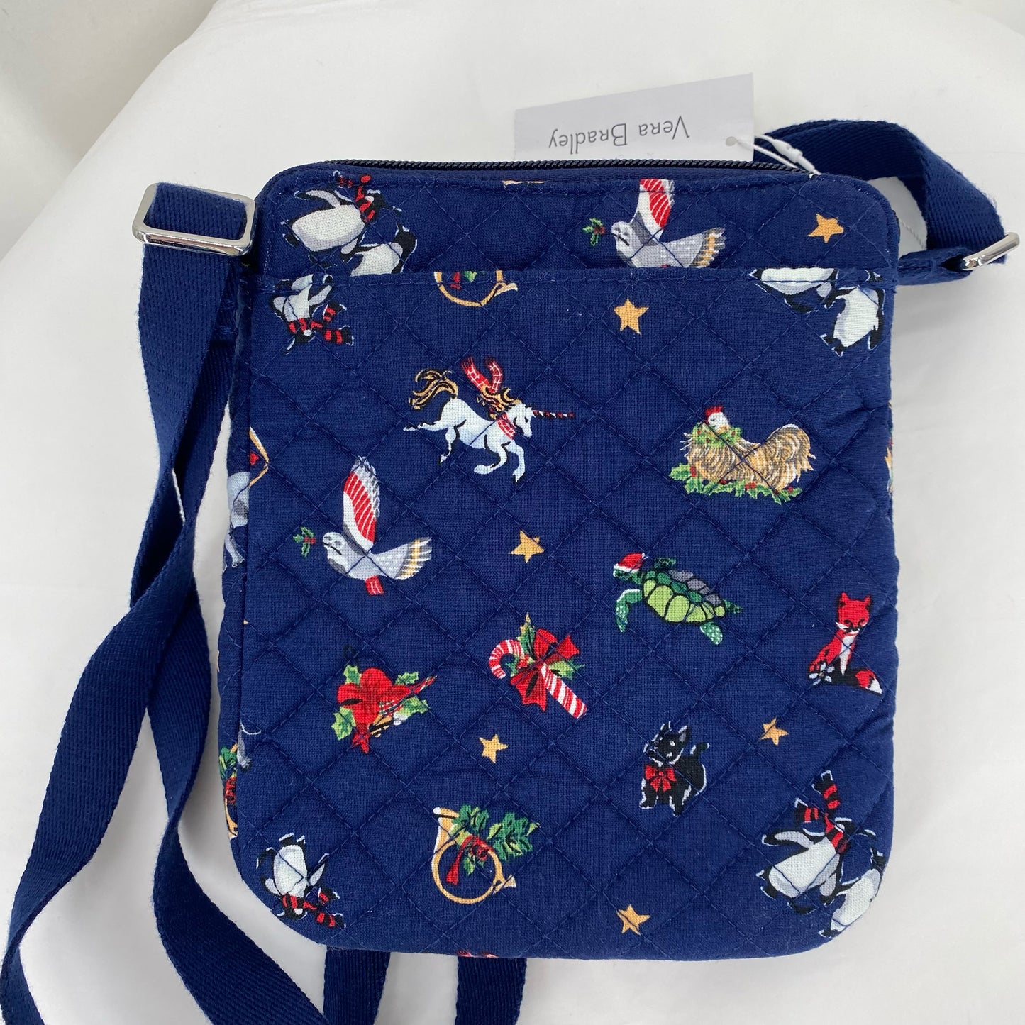 Navy VERA BRADLEY FABRIC Cross-body